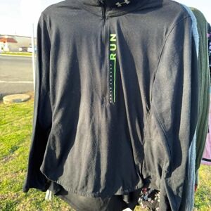 Under Armour Black Jacket with Neon Green Details
